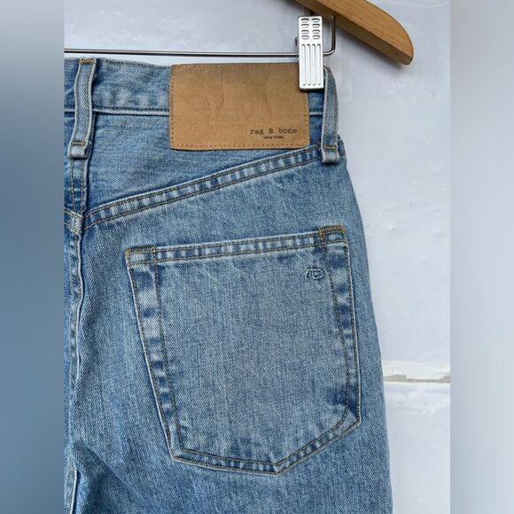 Rag & Bone button fly tapered jeans size 23 - Picture 9 of 12